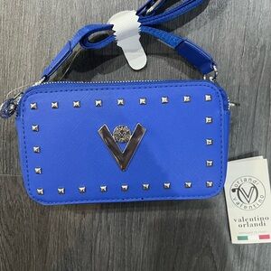 Valentino Orlandi quilted monogram crossbody